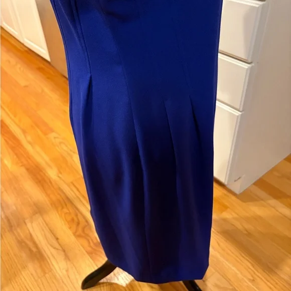 Theory Royal Blue Mini Dress, Sz 10 - Picture 2 of 6